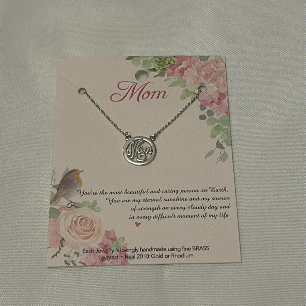 Lauren Spencer Mom Necklace - Silver